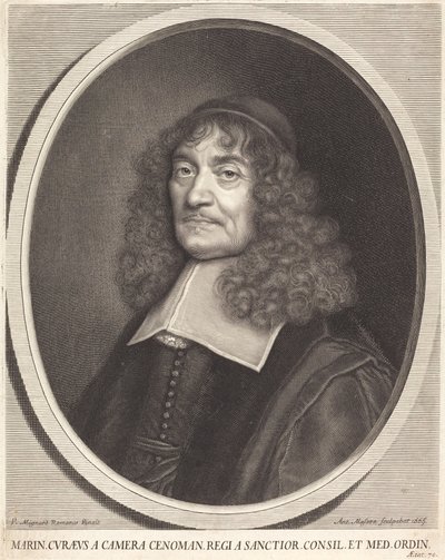 Marin Cureau de la Chambre بواسطة Antoine Masson after Pierre Mignard I