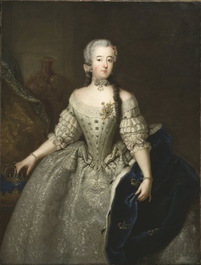 لويز أولريك من بروسيا ، ملكة السويد وفنلندا - صورة لويزا أولريكا من بروسيا (1720-1782) ، ملكة السويد ، بقلم بيزن ، أنطوان (1683-1757). زيت على قماش. الأبعاد: 145 × 110 سم. المتحف الوطني ستوكهولم بواسطة أنطوان بيسني