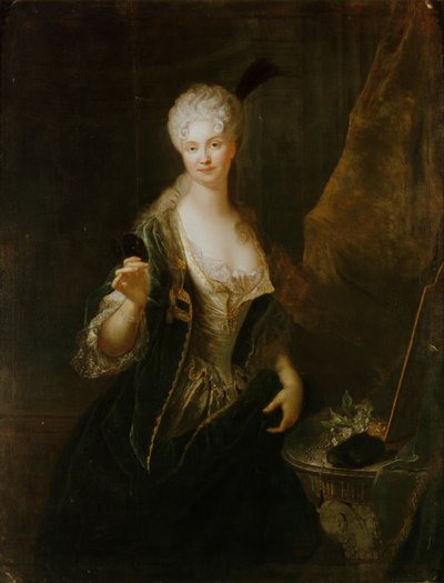 صورة لدوروثيا لويز أوس ويتنهورست-سونسفيلد 1681-1746. بواسطة أنطوان بيسني