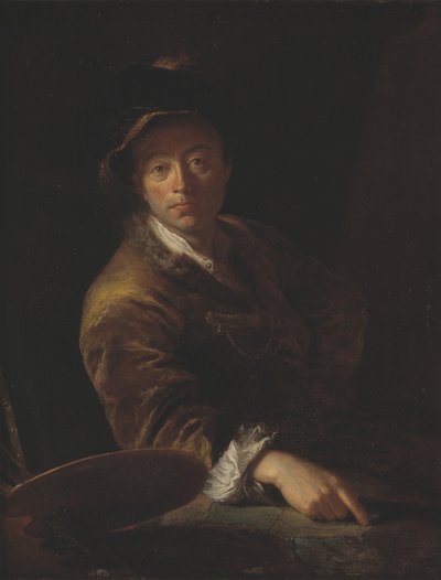 صورة لرسام (من المفترض أن يكون CL Agricola ، 1667-1719) بواسطة أنطوان بيسني