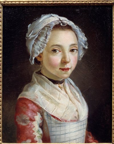 الخادمة الشابة. رسم أنطوان راسبال (1738-1811) بواسطة أنطوان راسبال
