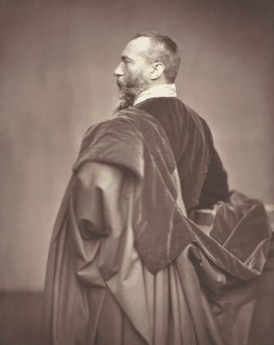 جان بابتيست ألفونس كار ناقد وصحفي وروائي فرنسي ، 1808-1890 ، ج. 1876. بواسطة أنطوان صموئيل آدم سالومون
