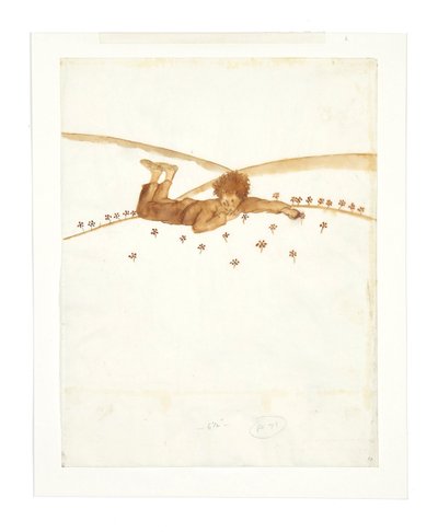 رسم توضيحي لنوفيلا الأمير الصغير لو بيتيت برنس ، 1942. بواسطة أنطوان دو سانت اكسوبيري