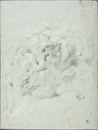 رئيس من مجموعة لاكون بواسطة Anton Domenico Gabbiani