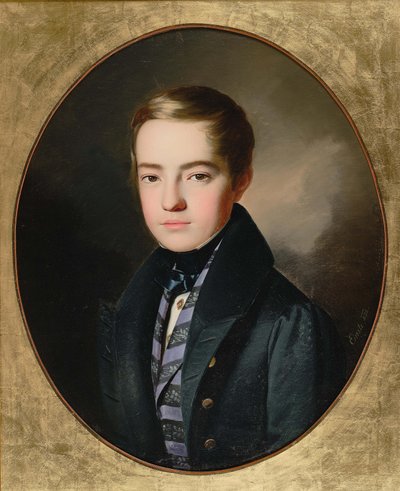 الأرشيدوق ستيفن فرانسيس فيكتور 1817-1867 ، عن عمر يناهز 15 عامًا 1832. بواسطة انطون اينسل