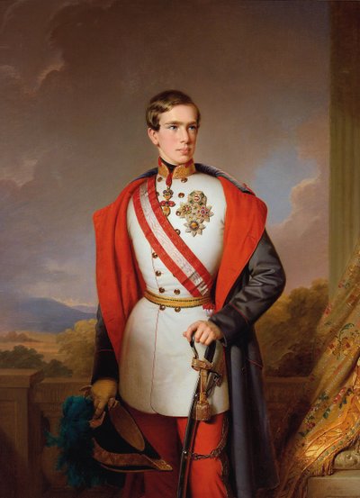 صورة الإمبراطور فرانز جوزيف الأول من النمسا ، 1849. بواسطة انطون اينسل