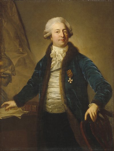 صورة أدريان إيفانوفيتش ديفوف 1749-1814 ، 1790 بواسطة انطون جراف