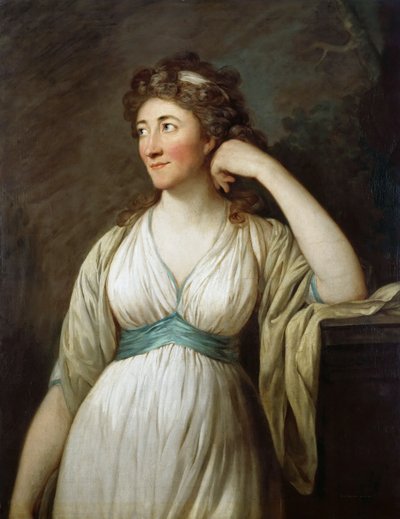 صورة إليسا فون دير ريكي 1754-1833 ، 1795-1796. بواسطة انطون جراف