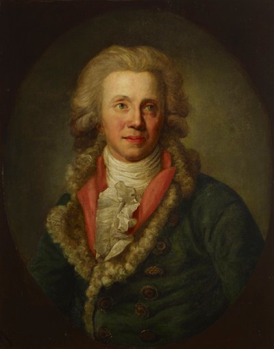صورة الممثل كريستيان فيلهلم أوبيتز 1756-1810. بواسطة انطون جراف