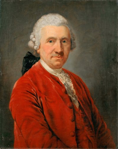 صورة الممثل كونراد إكهوف 1720-1778 ، ق 1774. بواسطة انطون جراف