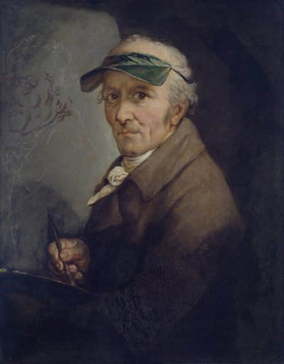 صورة شخصية مع ظلال العيون ، 1813 بواسطة انطون جراف