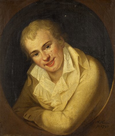 Portrait of Dr John King بواسطة انطون هيكل