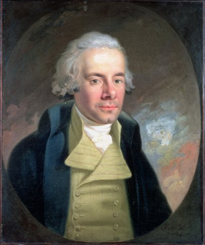 صورة وليام ويلبرفورس (1759-1833) بواسطة انطون هيكل