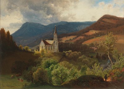 أنطون هلافاتشيك بيرجكيرشه بواسطة انطون Hlavacek