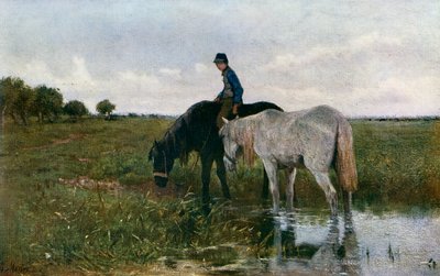 خيول الري ، 1871 ، 1912. بواسطة انطون موف
