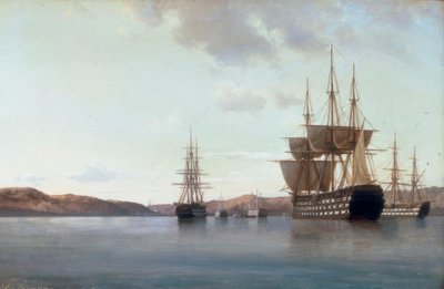 سفينة حربية نابليون 1863 - ميلبي بواسطة انطون ميلبي