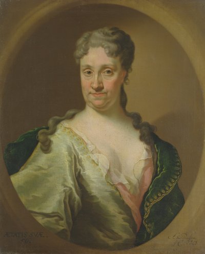 صورة باربرا لوتكن (1664-1740) ، 1718 (انظر أيضًا 179058) بواسطة انطون بولسن