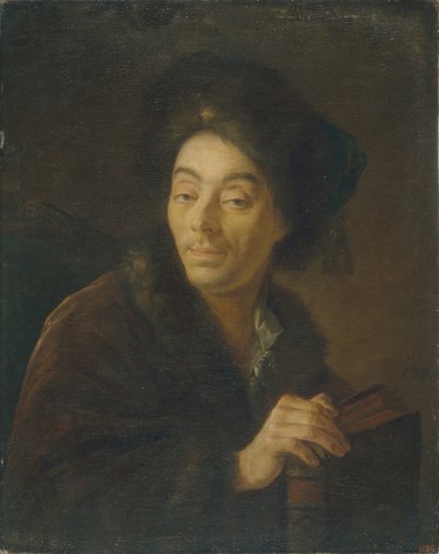 صورة الممثل ياكوف دانيلوفيتش شومسكي 1732-1812 ، 1760 بواسطة أنطون بافلوفيتش لوسينكو
