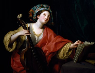 سانت سيسيليا ، بواسطة أنطون رافائيل مينجز بواسطة Anton Raphael Mengs