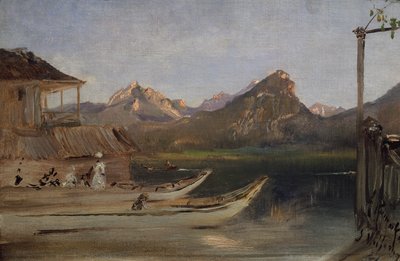 في Wolfgangsee بواسطة انطون روماكو