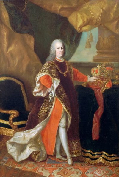 صورة الإمبراطور فرانسيس الأول للنمسا 1708-1765 بواسطة انطون فون مارون