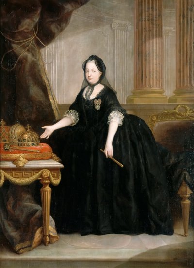 صورة الإمبراطورة ماريا تيريزا من النمسا 1717-1780 بواسطة انطون فون مارون