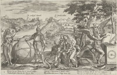 العالم الخطأ 1579 The Error Weerelt / Le Monde a rebous (العنوان على الكائن) رموز حول الوضع السياسي في هولندا في الأعوام 1576-1579 (عنوان السلسلة) بواسطة مارتن فان كليف (أنا)
