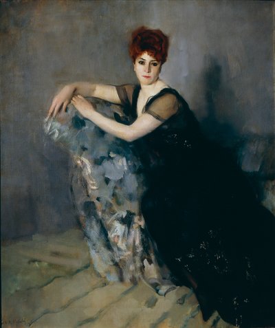 Lady in Black بواسطة أنطونيو أمبروجيو ألسياتي