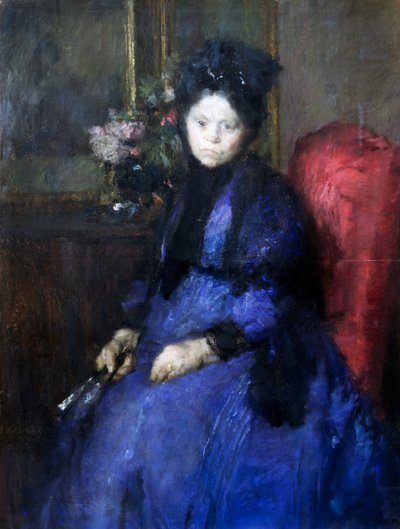 Portrait of my mother بواسطة أنطونيو أمبروجيو ألسياتي