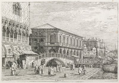 المشاهدات: السجن ، البندقية ، 1735-1746. بواسطة قناة جيوفاني أنطونيو (كاناليتو)
