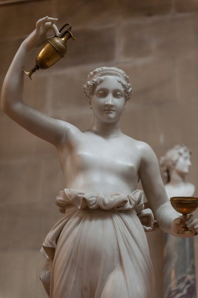 Hebe (marble) بواسطة انطونيو كانوفا