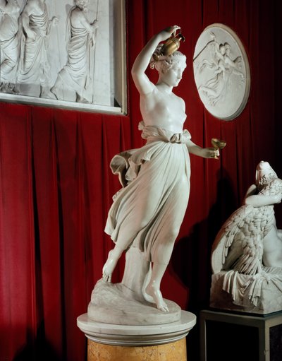 Hebe (marble) بواسطة انطونيو كانوفا