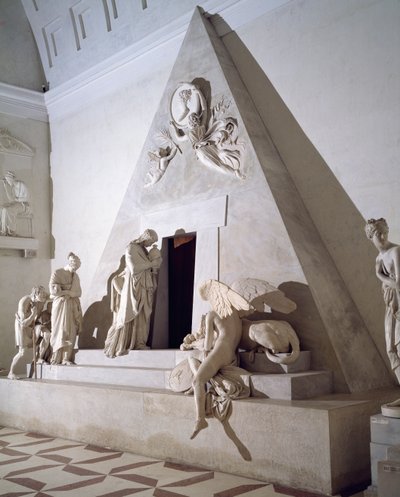 Maria Christina of Austria funerary monument by Antonio Canova (1757-1822) بواسطة انطونيو كانوفا