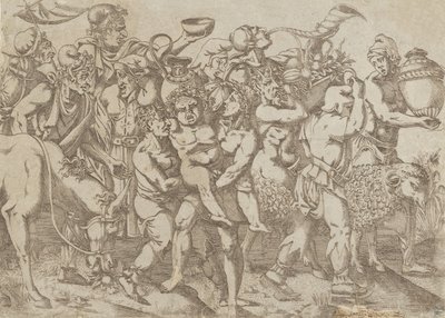 سيلينوس كارييد ، 1543. بواسطة أنطونيو فانتوزي