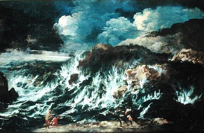 العاصفة قبل 1700 بواسطة Antonio Francesco Peruzzini