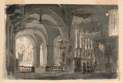 كاتدرائية بريشيا القديمة بواسطة Antonio Giuseppe Basoli