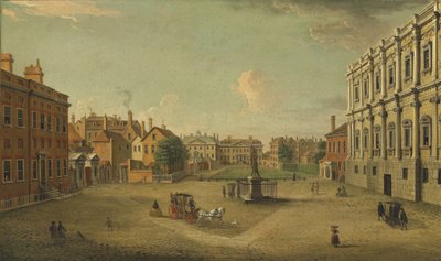 أربع وجهات نظر في لندن: The Privy Garden، Whitehall بواسطة انطونيو جولي