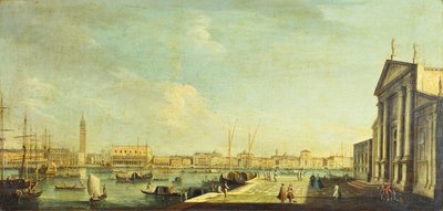 The Bacino di San Marco ، البندقية (زيت على قماش) بواسطة انطونيو جولي