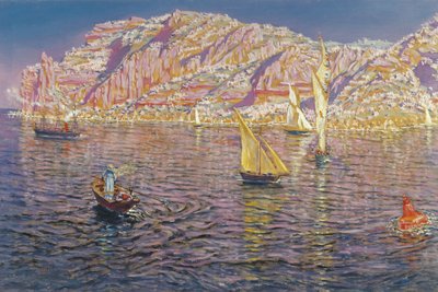 منظر لخليج بالما دي مايوركا - مونوز ديجرين ، أنطونيو (1840-1924) - ج. 1905 - زيت على قماش - 89x133.5 - متحف كارمن تايسن ، ملقة بواسطة أنطونيو مونوز ديجرين