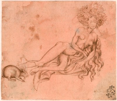Allegorie de la Luxure (رمزية الفخامة) رسم بالقلم أنطونيو بيسانيلو (1395-1455) حوالي 1426 ألبرتينا ، فيينا بواسطة أنطونيو بيسانيلو
