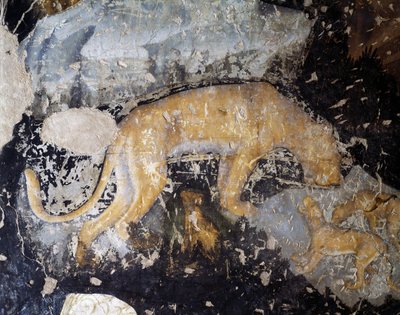 Dog, detail (fresco) بواسطة أنطونيو بيسانيلو