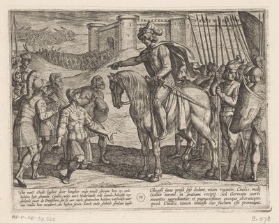 استسلم الرجال من القلعة ليوليوس سيفيليس حروب باتافيان ضد الرومان (عنوان المسلسل) Batavorum cum Romanis Bellum (عنوان السلسلة) بواسطة انطونيو تمبيستا