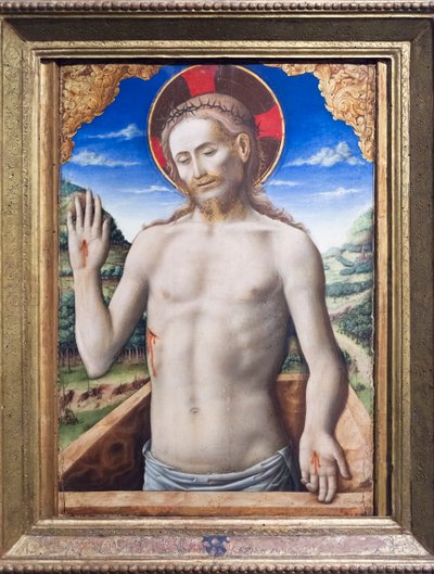 المسيح في التابوت الحجري بواسطة أنطونيو فيفاريني