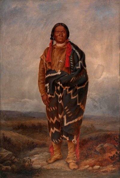 اباتشي الهندي ، كاليفورنيا. 1893. بواسطة أنطونيو زينو شيندلر