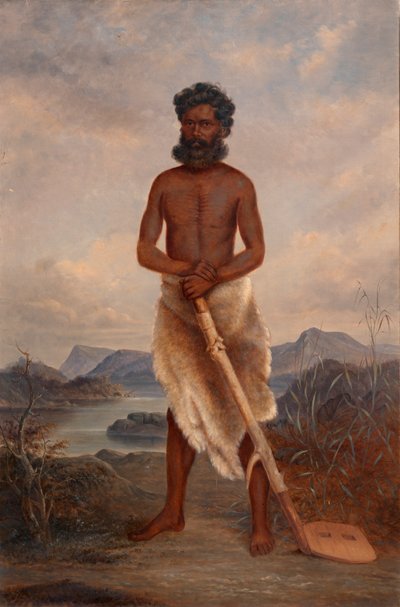 رجل أسترالي ، كاليفورنيا. 1893. بواسطة أنطونيو زينو شيندلر