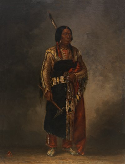 Mak-phe-ah-luta Red Cloud ، كاليفورنيا. 1887. بواسطة أنطونيو زينو شيندلر