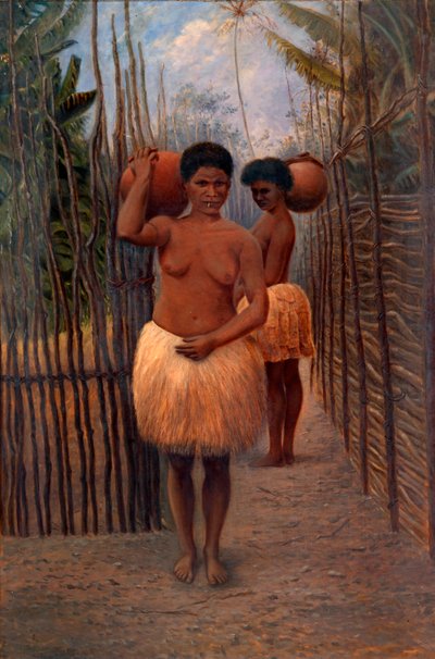 نساء بابوا ، حوالي 1890-1899. بواسطة أنطونيو زينو شيندلر