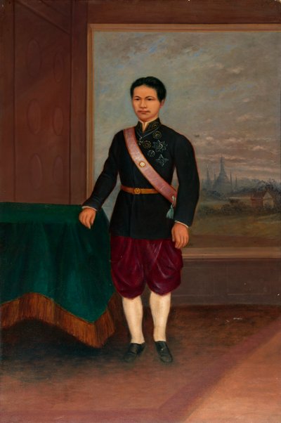 سيامي مان ، كاليفورنيا. 1890-1899. بواسطة أنطونيو زينو شيندلر