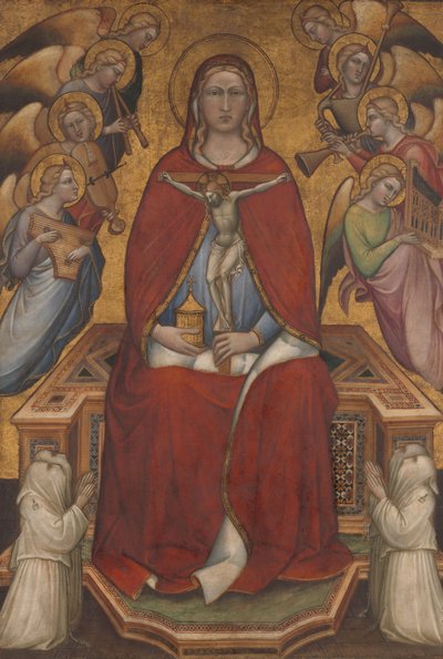 القديسة مريم المجدلية تحمل صليبًا ، 1393-1400 بواسطة أريتينو لوكا سبينيلو أو سبينيللي
