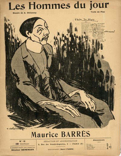 Cover of “” Les Hommes du jour””, number 19 بواسطة أريستيد ديلانوي